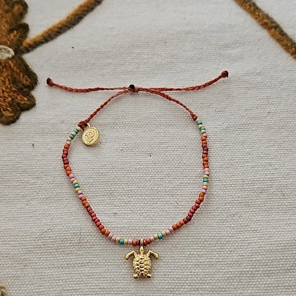 Pura Vida Jewelry Pura Vida Seed Bead Turtle Bracelet Poshmark